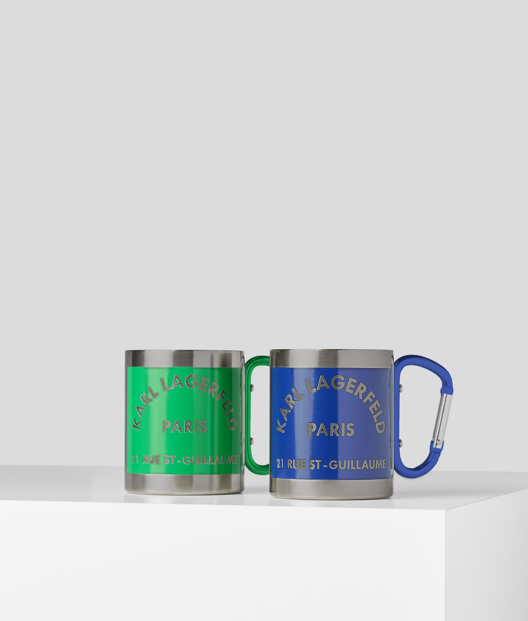 TASSES AVEC MOUSQUETON RUE ST-GUILLAUME – LOT DE 2