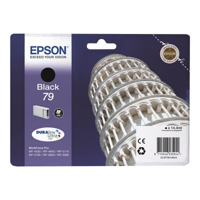 Epson 79 Tour de Pise - noir - cartouche d'encre originale