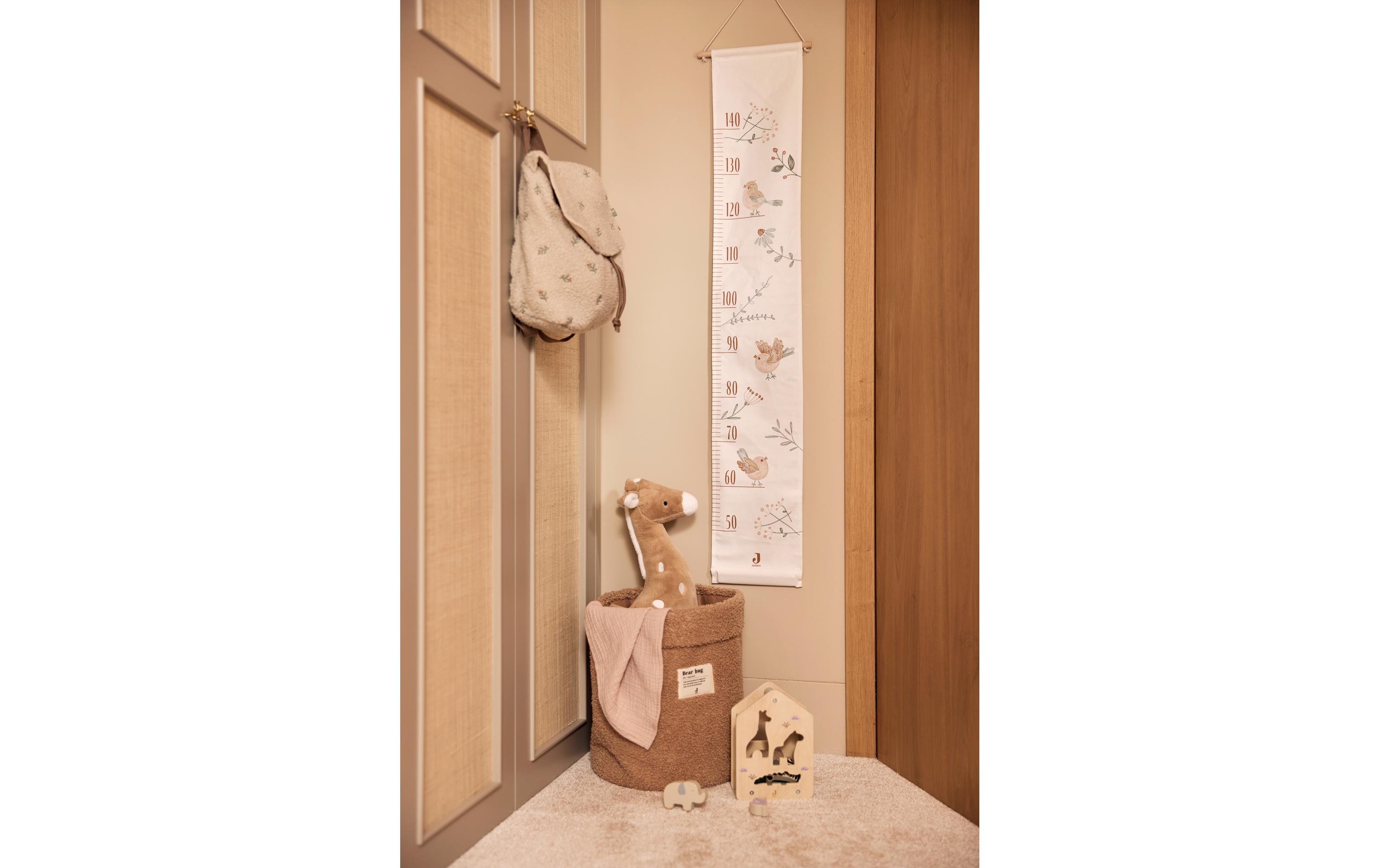 Messlatte Lovely BirdsWachstumstabelle zum Aufhängen mit Vögeln und Zweigen