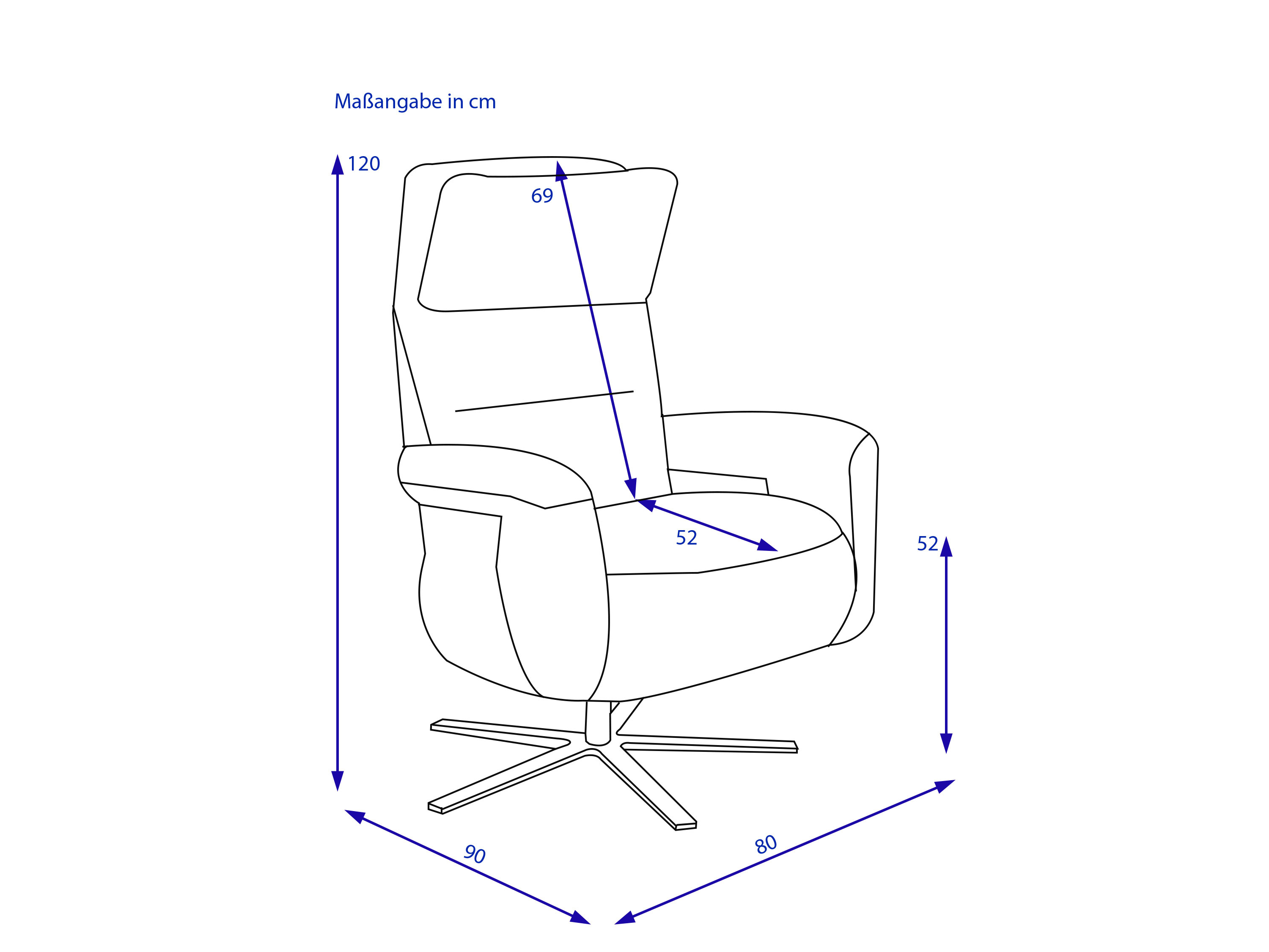 Relaxsessel vito VARIETY 3.0