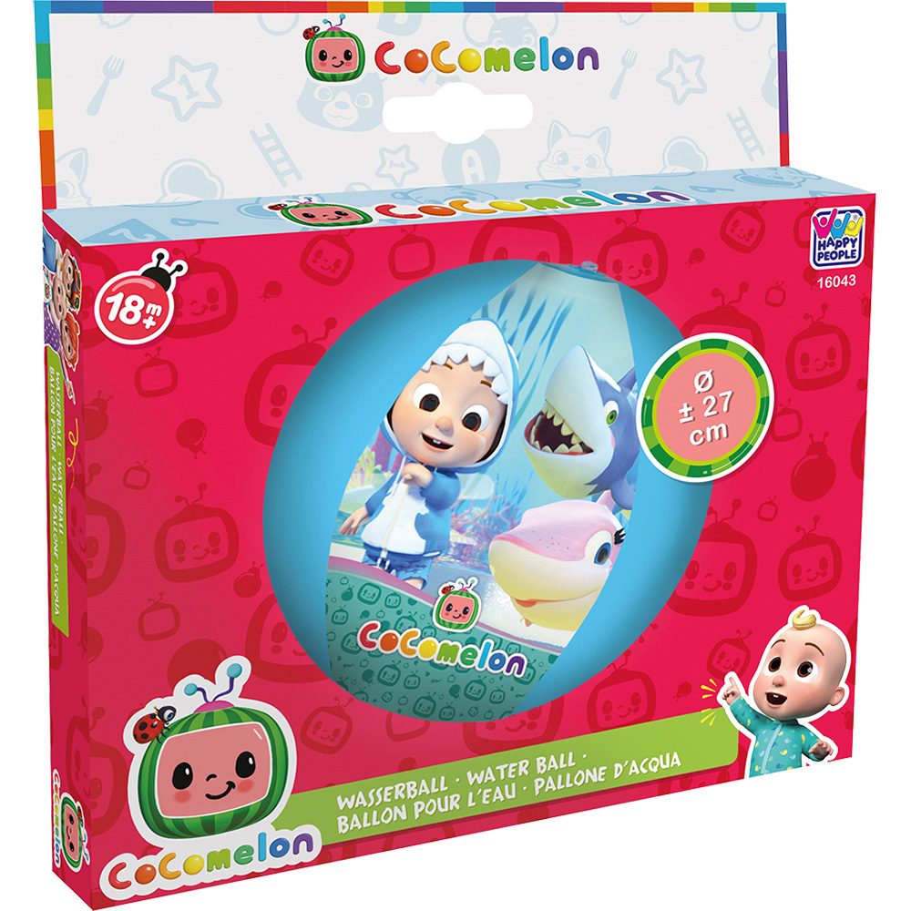 Happy People Cocomelon Strandball blau