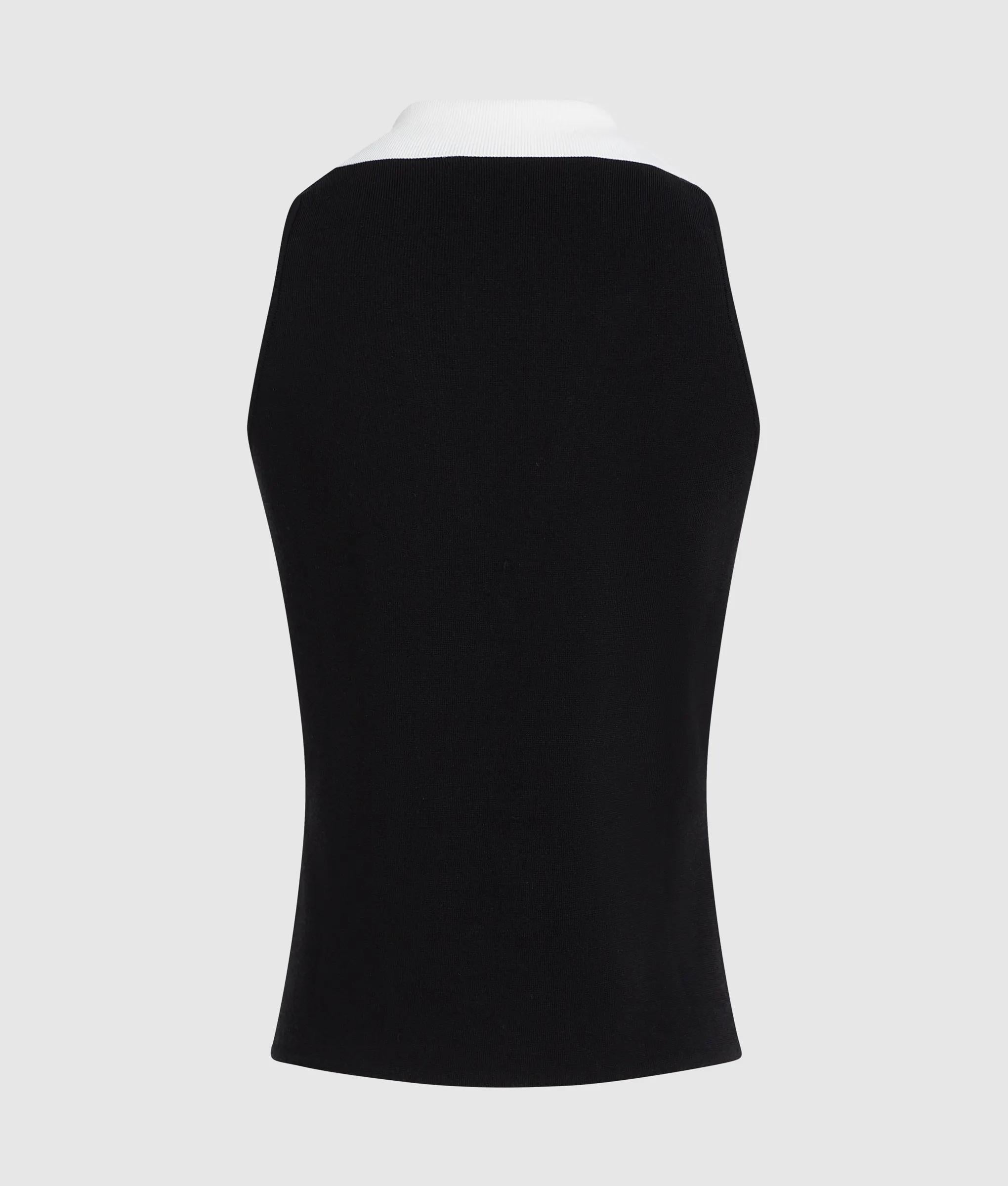 Getailleerde gebreide top