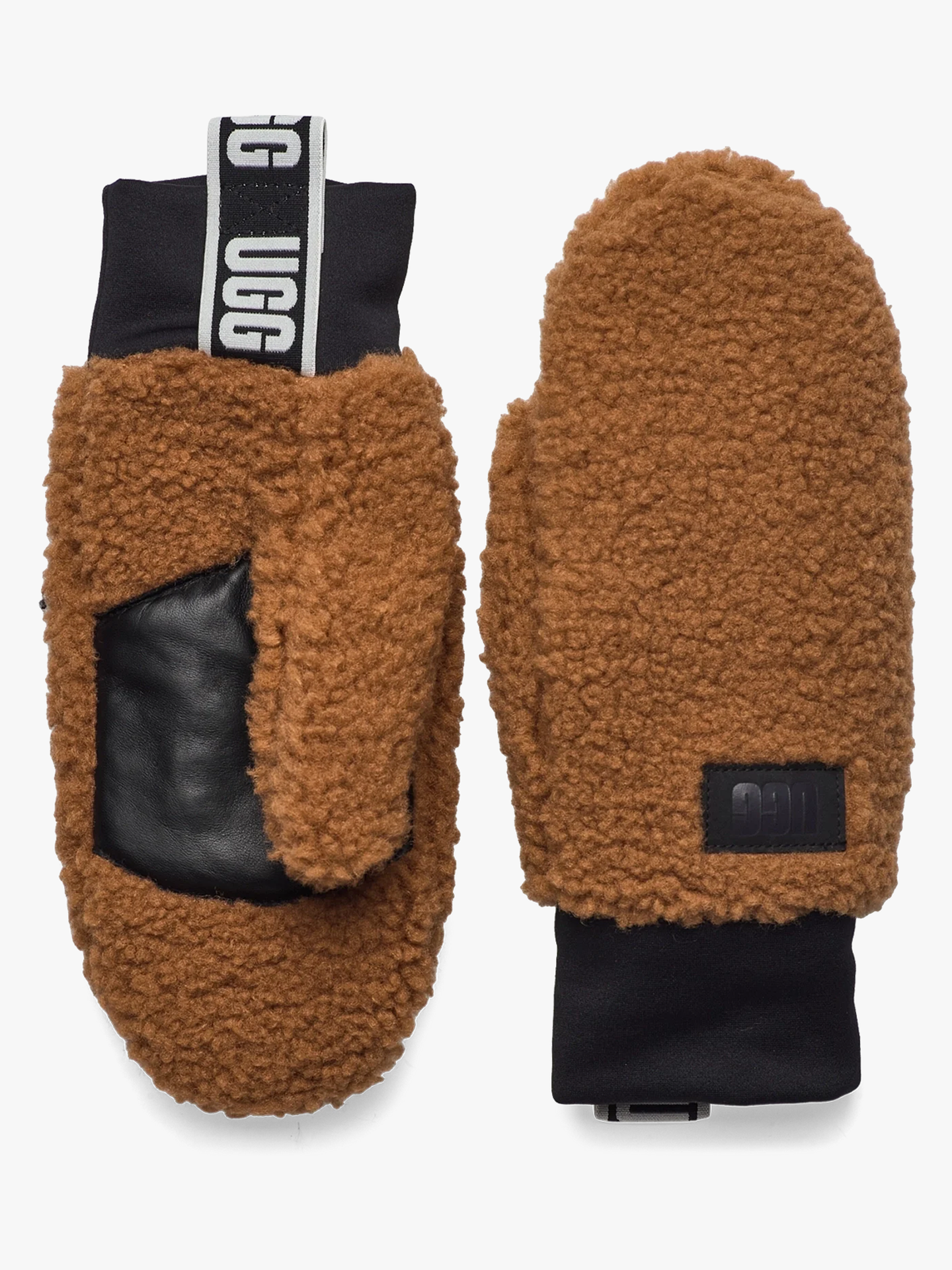 Fluff Mitten With Logo