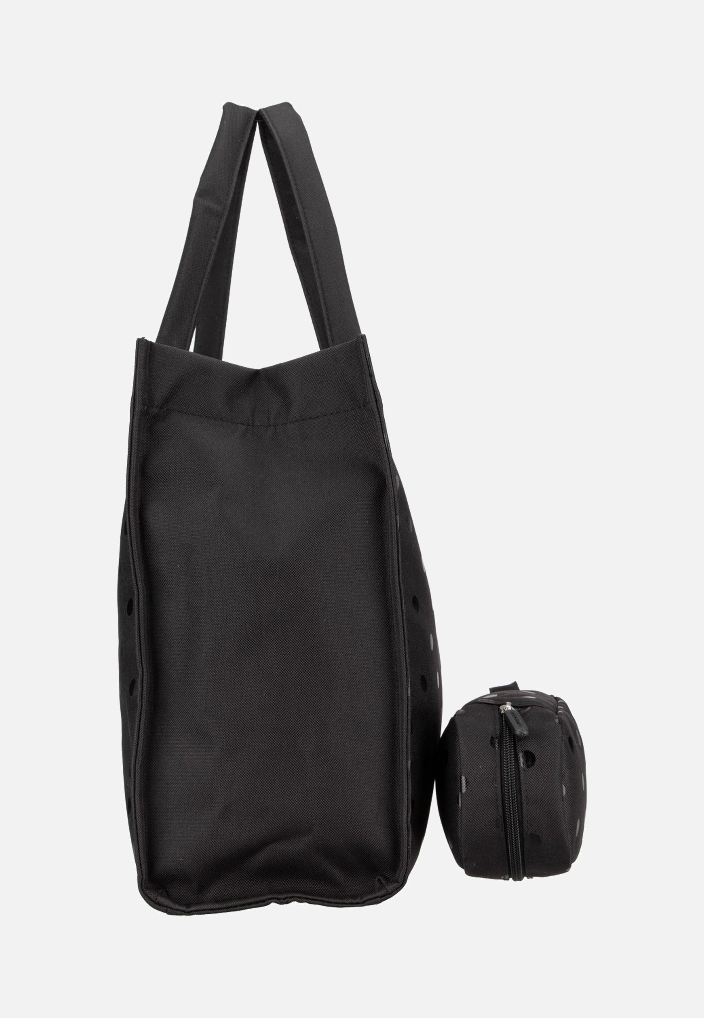 daily shopper set No.1 Glossy Dots Black - Shopper