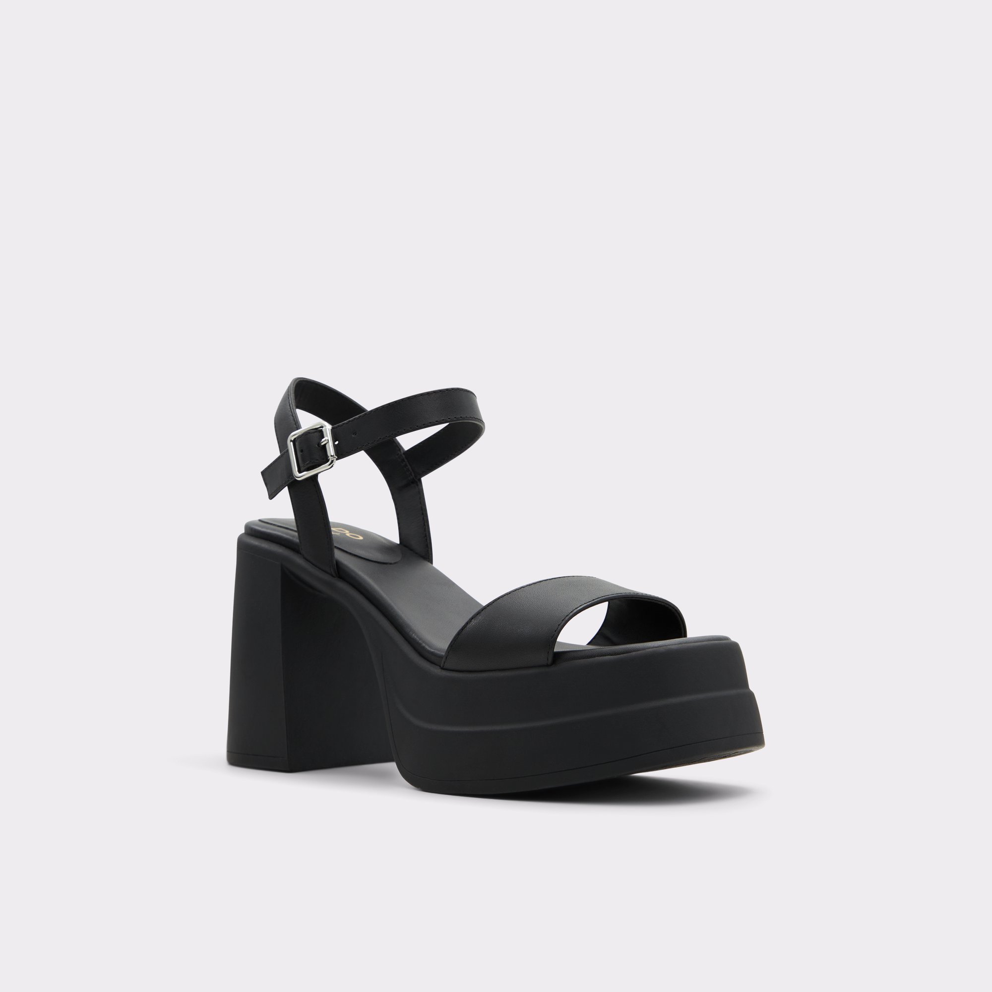 Taina Black Women Strappy Sandals