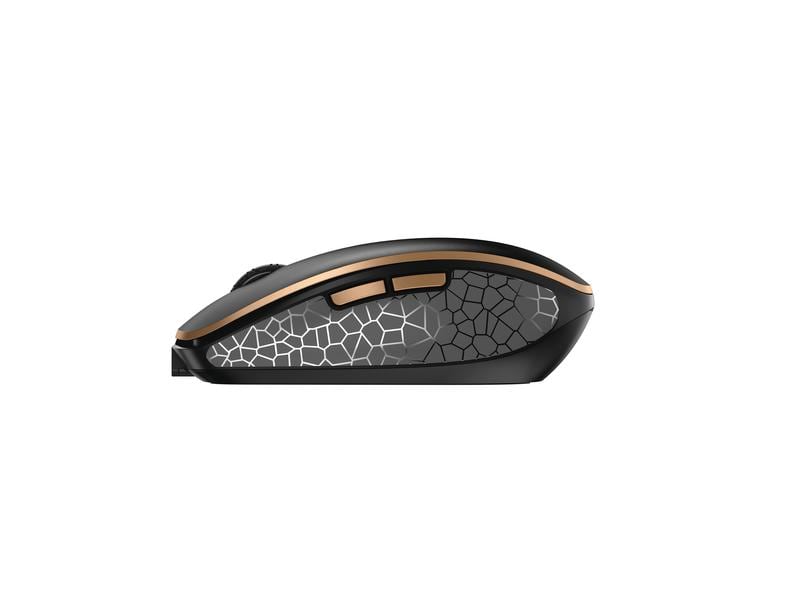 Cherry Tastatur-Maus-Set DW 9100 Slim Schwarz / Bronze Hochwertiges und kabelloses Desktop-Set mit elegantem Deisgn