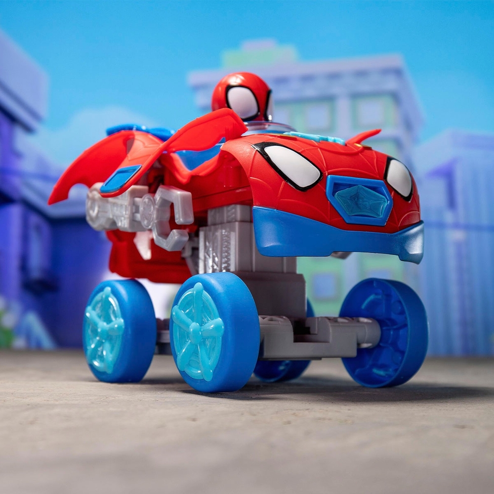 Marvel Spidey Amazing Friends – Spidey Mech Web Crawler Fahrzeug