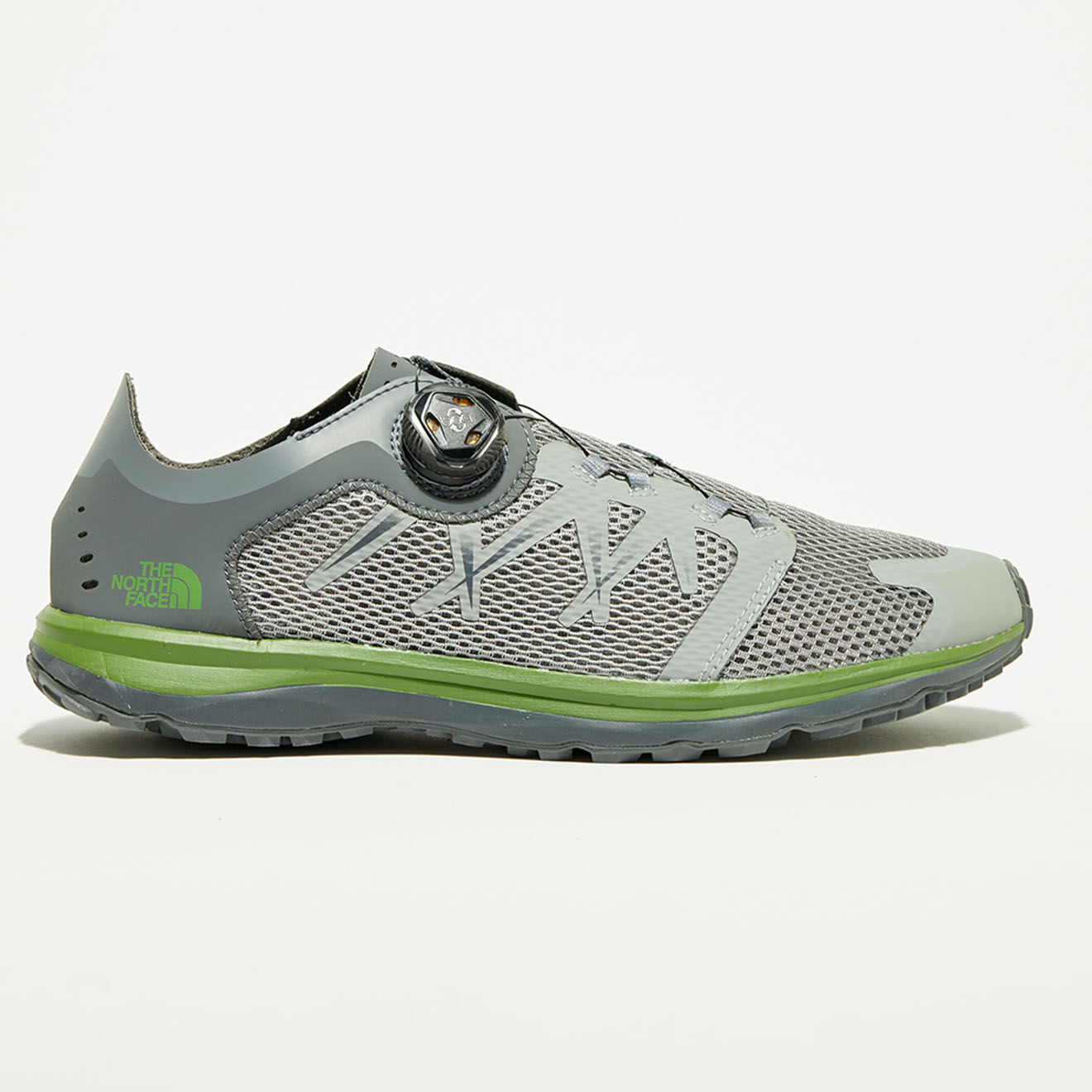 The North Face Sneakers trekking Litewave Flow Boa gris/vert