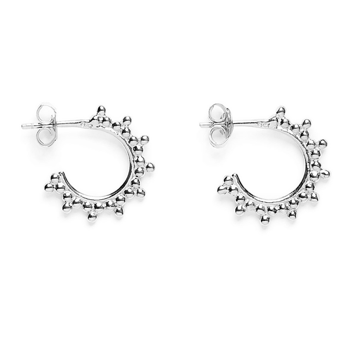 Mini Créoles Hélios Trois Perles