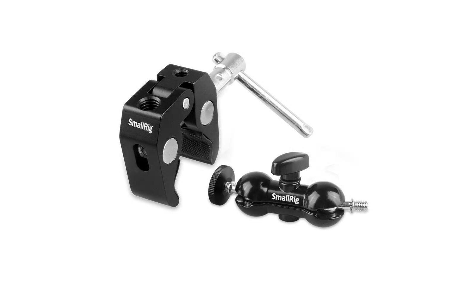 Clamp mit Kugelkopf und 1/4