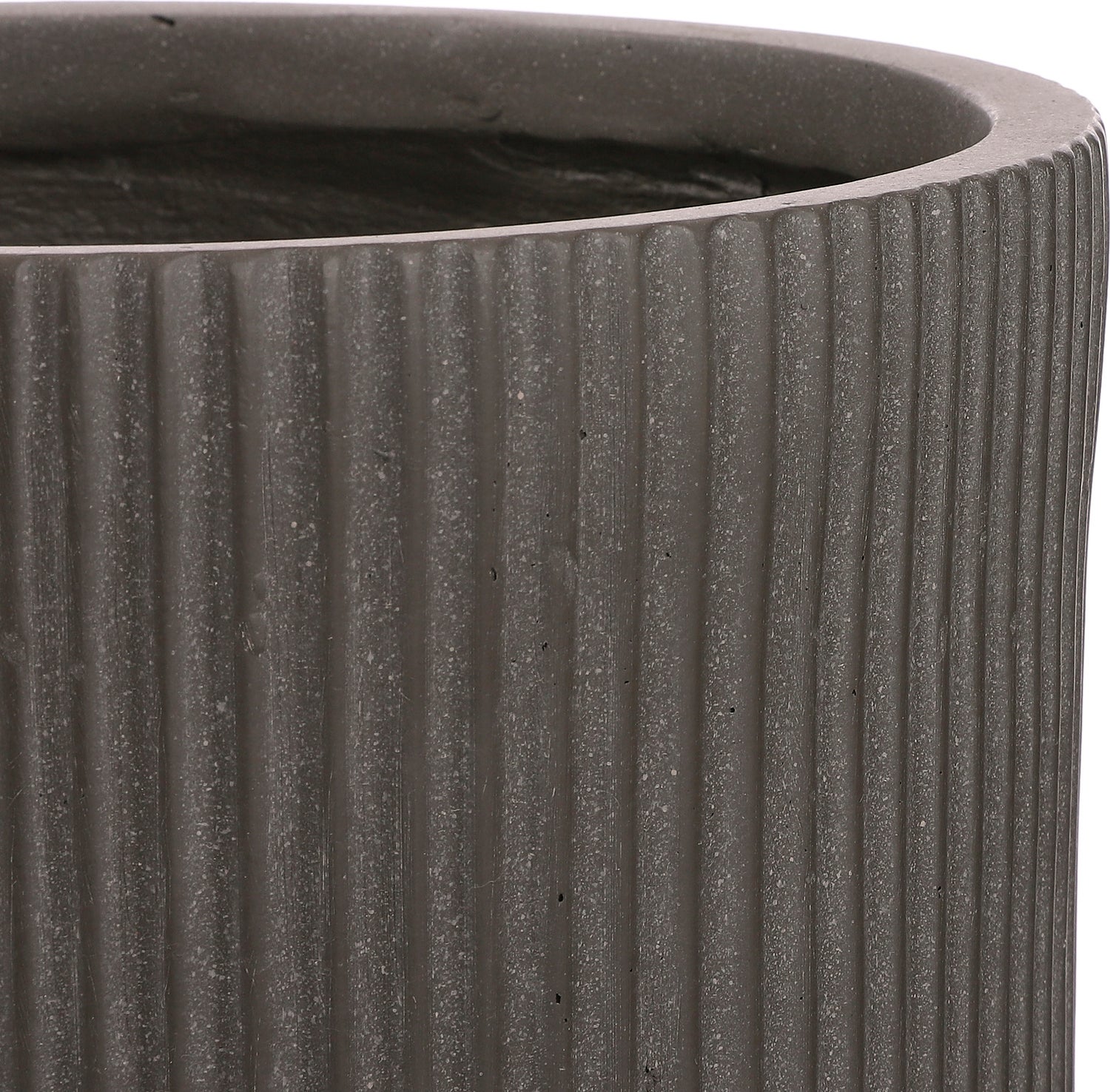Mica Decorations bloempot op poten Nuovo bruin D 24 H 35 cm