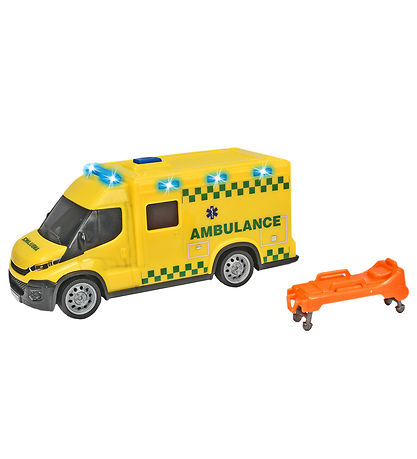 Dickie Toys Ambulance - Iveco - Licht/Ton