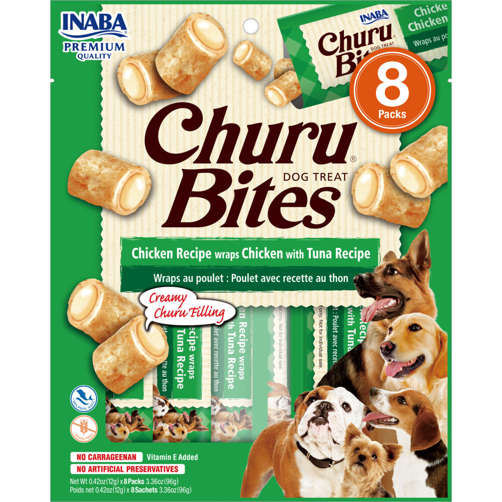 Ciao Hondensnack Churu Rolls Kip - Tonijn76 gr