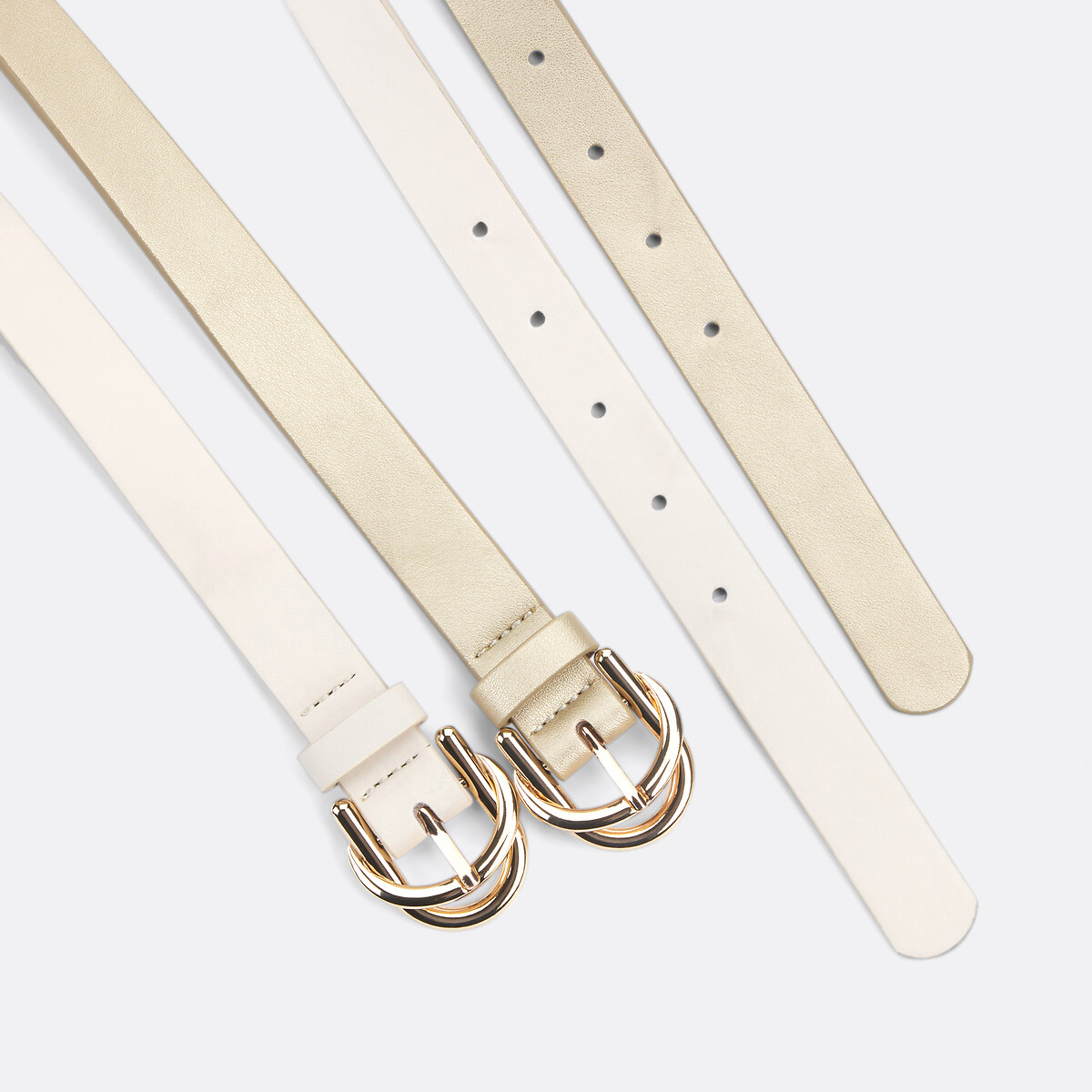 COLEÇÃO LA REDOUTE<br>Conjunto de 2 cintos