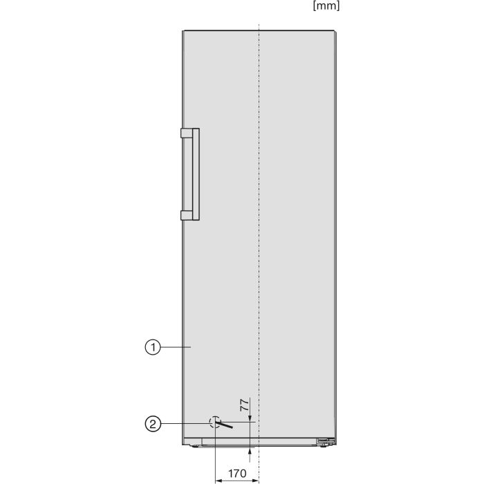 Miele Gefrierschrank FN 4742 E ws