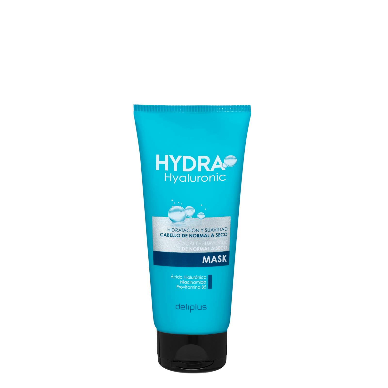 Masque hyaluronique Deliplus Hydra pour cheveux normaux à secs