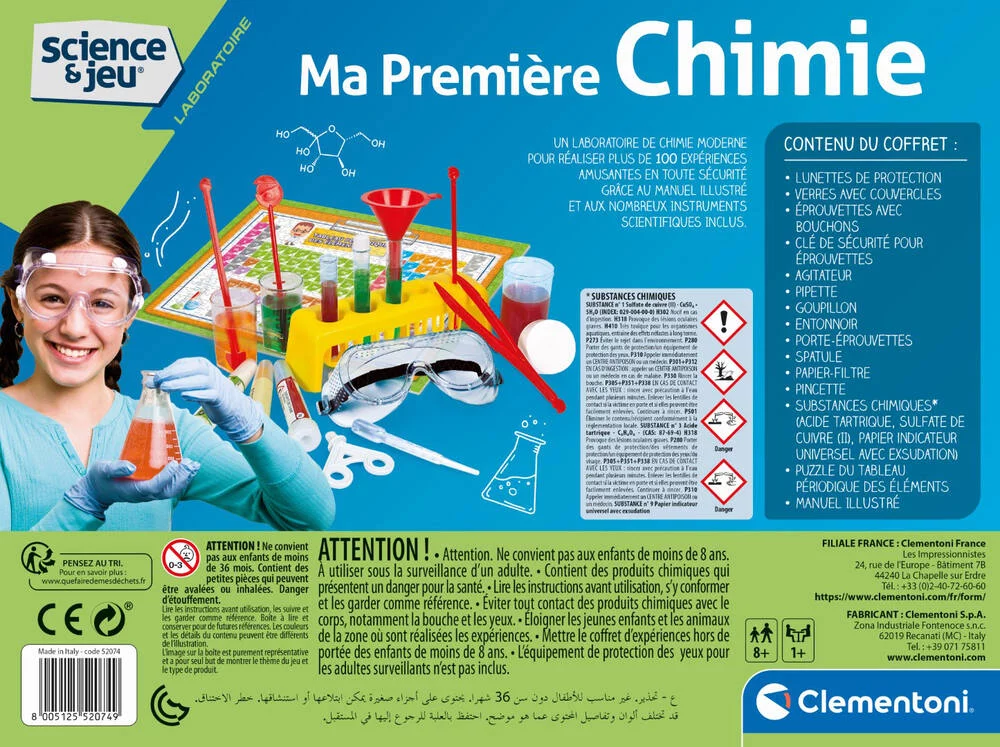 SCIENCE & JEU - MA PREMIERE CHIMIE