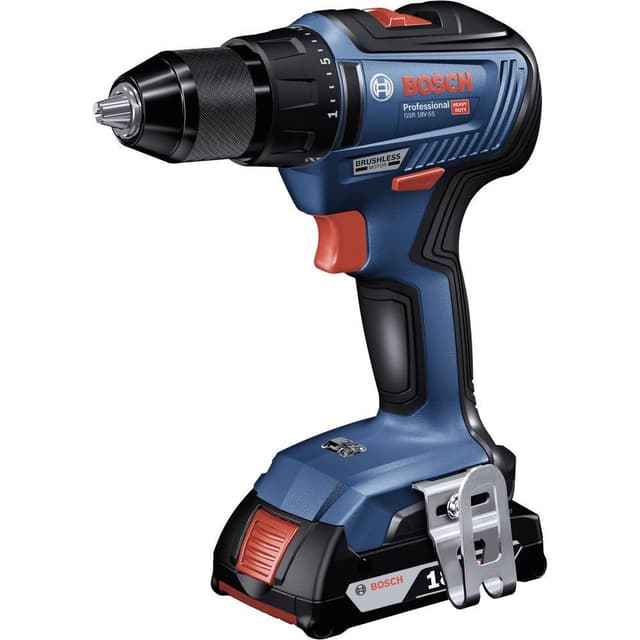Bosch Professional 06019H5204 Batteri boremaskine 1 stk