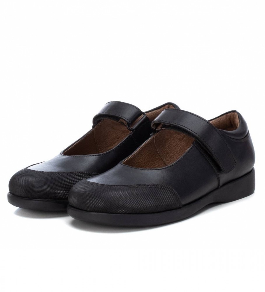 Sapatos de couro Xti Kids 150257 Preto
