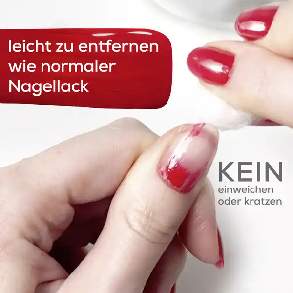 Langanhaltender Nagellack gel couture glossy top coat
