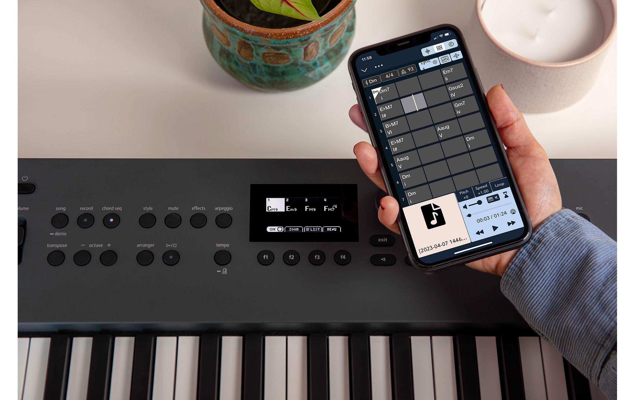 Keyboard GO:KEYS 5 Graphite<br>Keyboard mit 61 anschlagsdynamischen Tasten und Zen-Core Engine