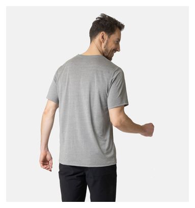 Maillot Manches Courtes Odlo Ascent 365 Gris