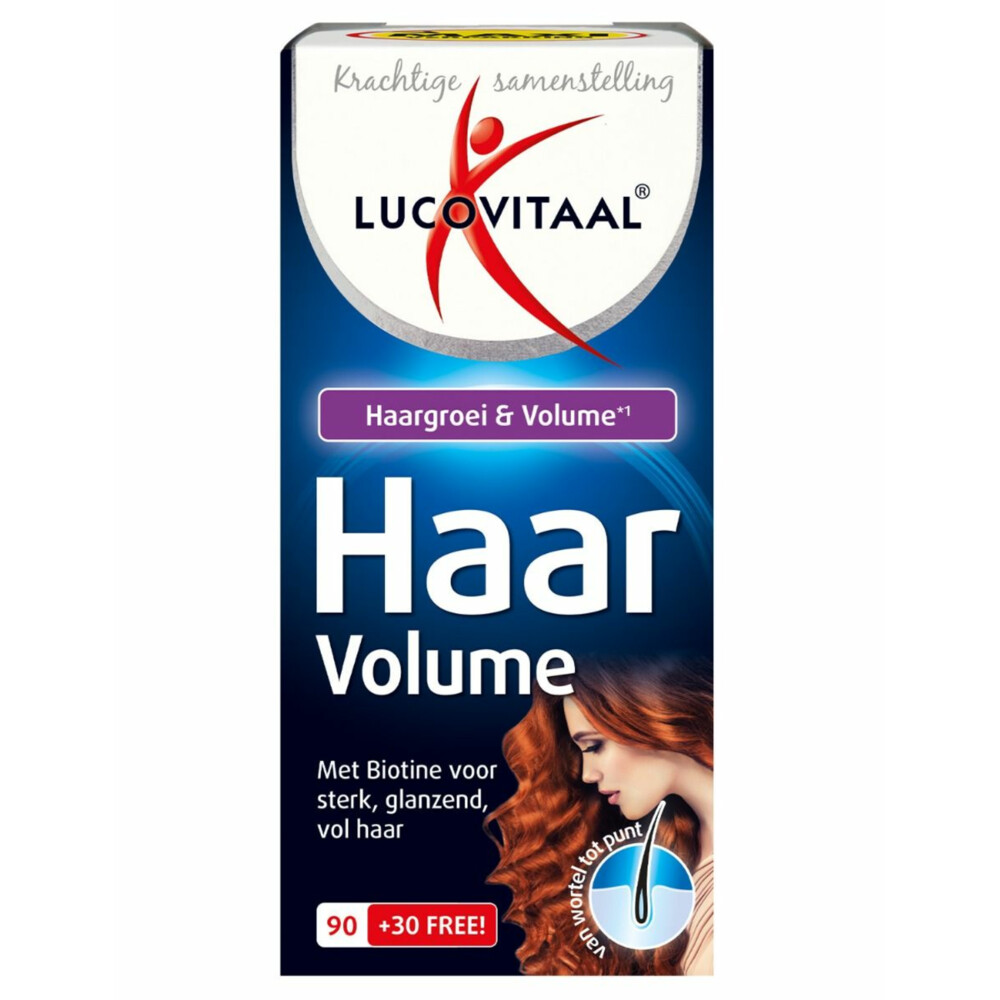Lucovitaal Haar Groei & Volume120 capsules