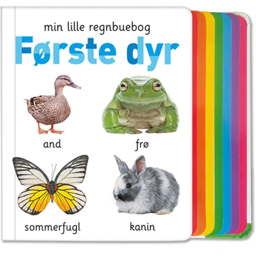 Køb Alvilda Min lille regnbuebog - Første ord