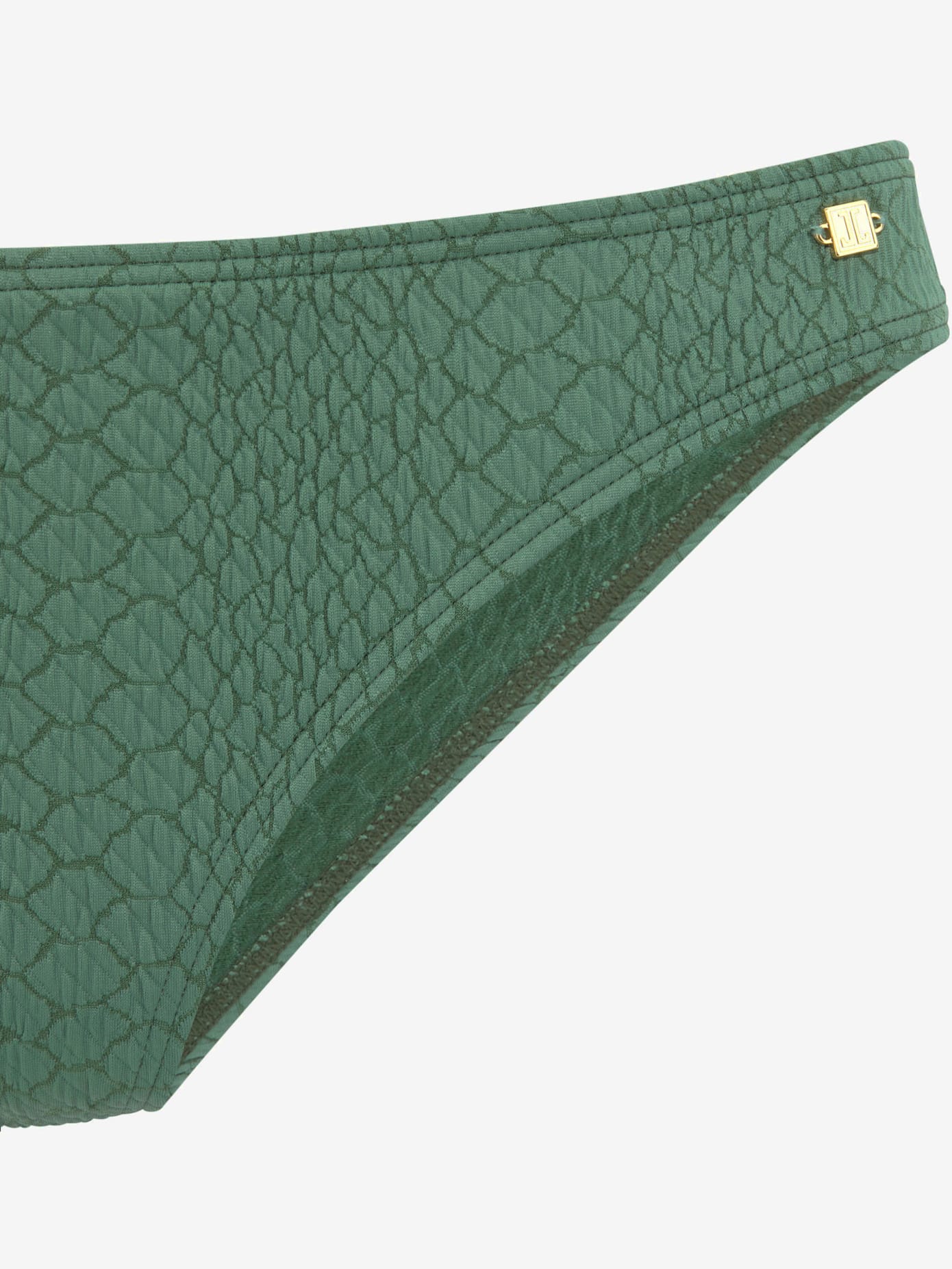 Maillot de bain bandeau à armatures qualité structurée élégante au look animal