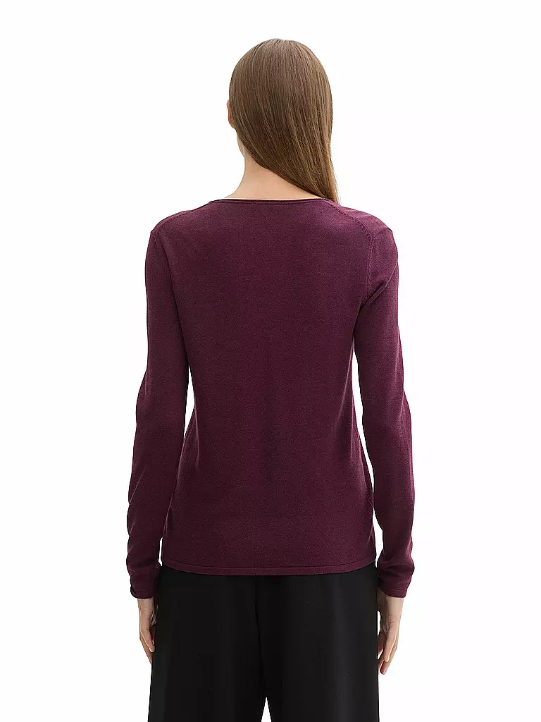 TOM TAILOR Pullover beere