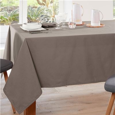 Nappe unie en polycoton
