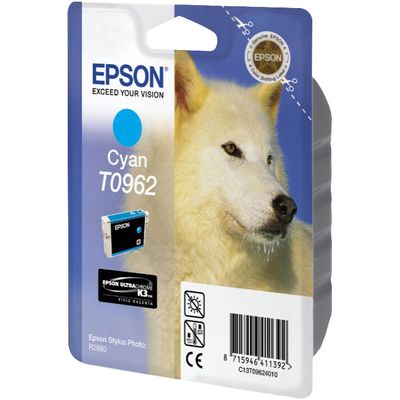 Epson T0962 Loup - cyan - cartouche d'encre originale