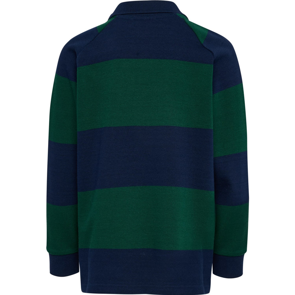 Køb Hummel Dress Blues Jr Loose Striped Polo L/S