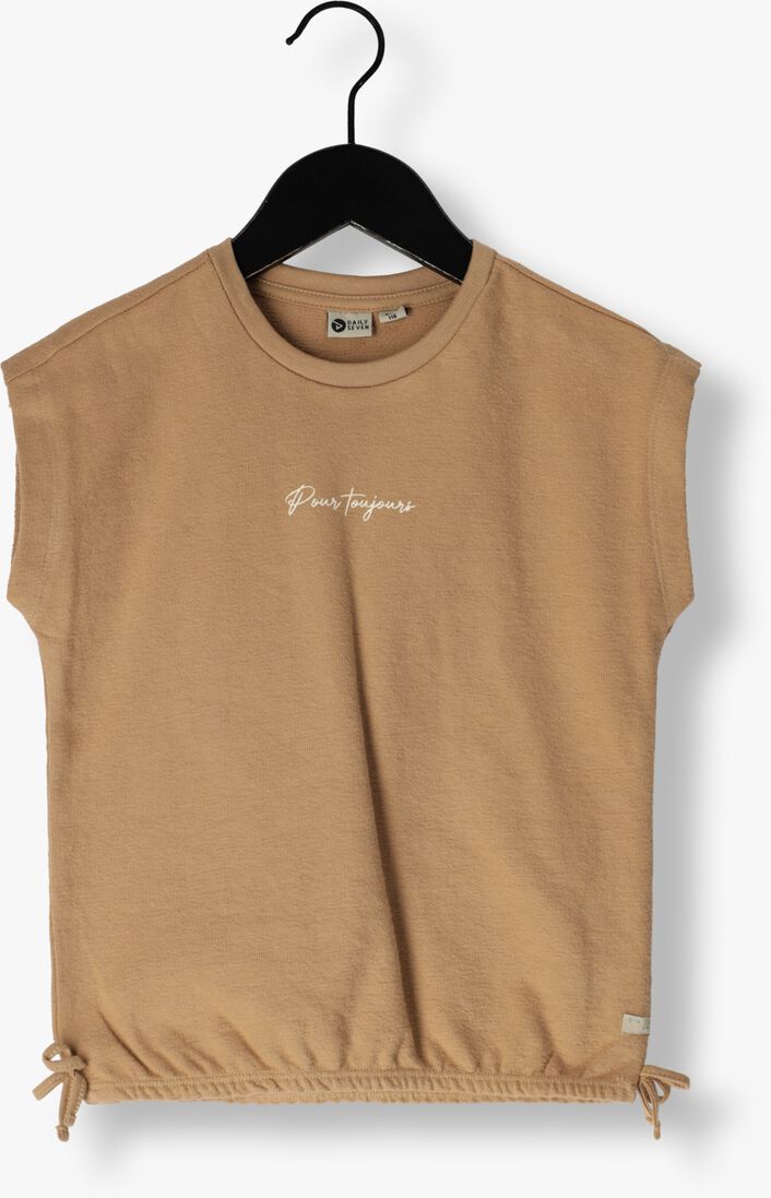 DAILY7 camel daily7 top t-shirt pour toujours