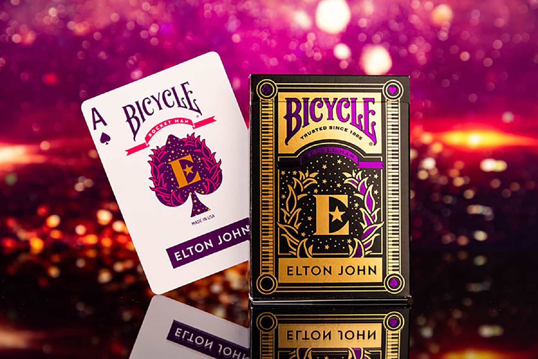 Bicycle® Kartendeck - Elton John Kartenspiel Spielkarten Pokerkarten