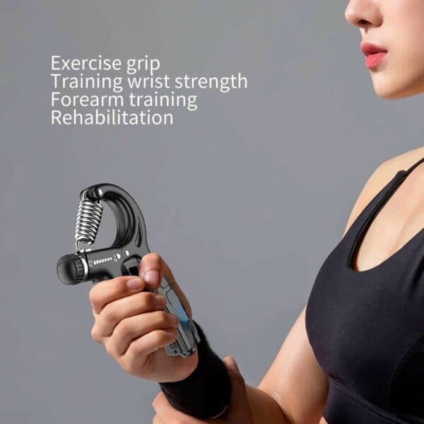 2-pack håndtrener grip trener for gripestyrke 5-60 kg