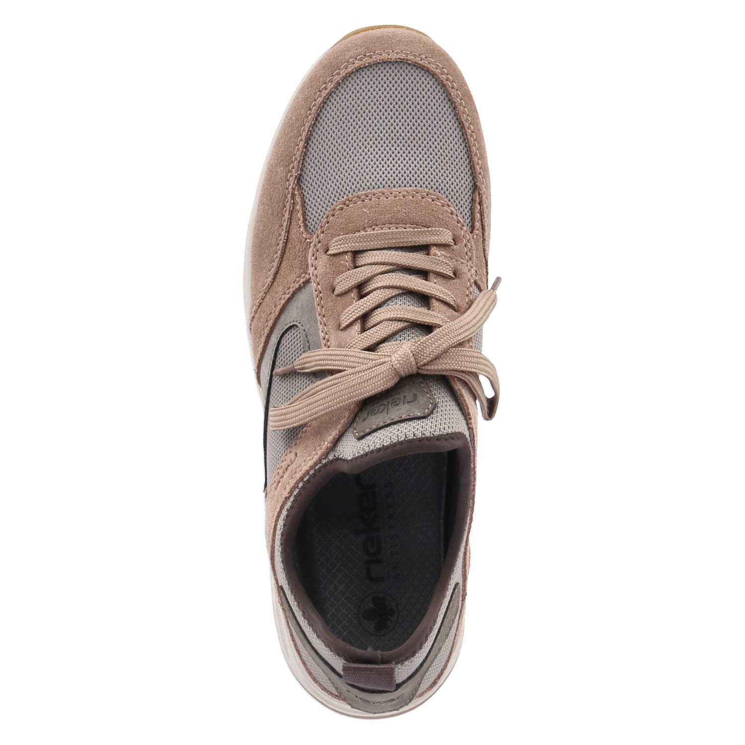 Rieker Low Sneaker - fango/stone/dunst/kaffee/seal/