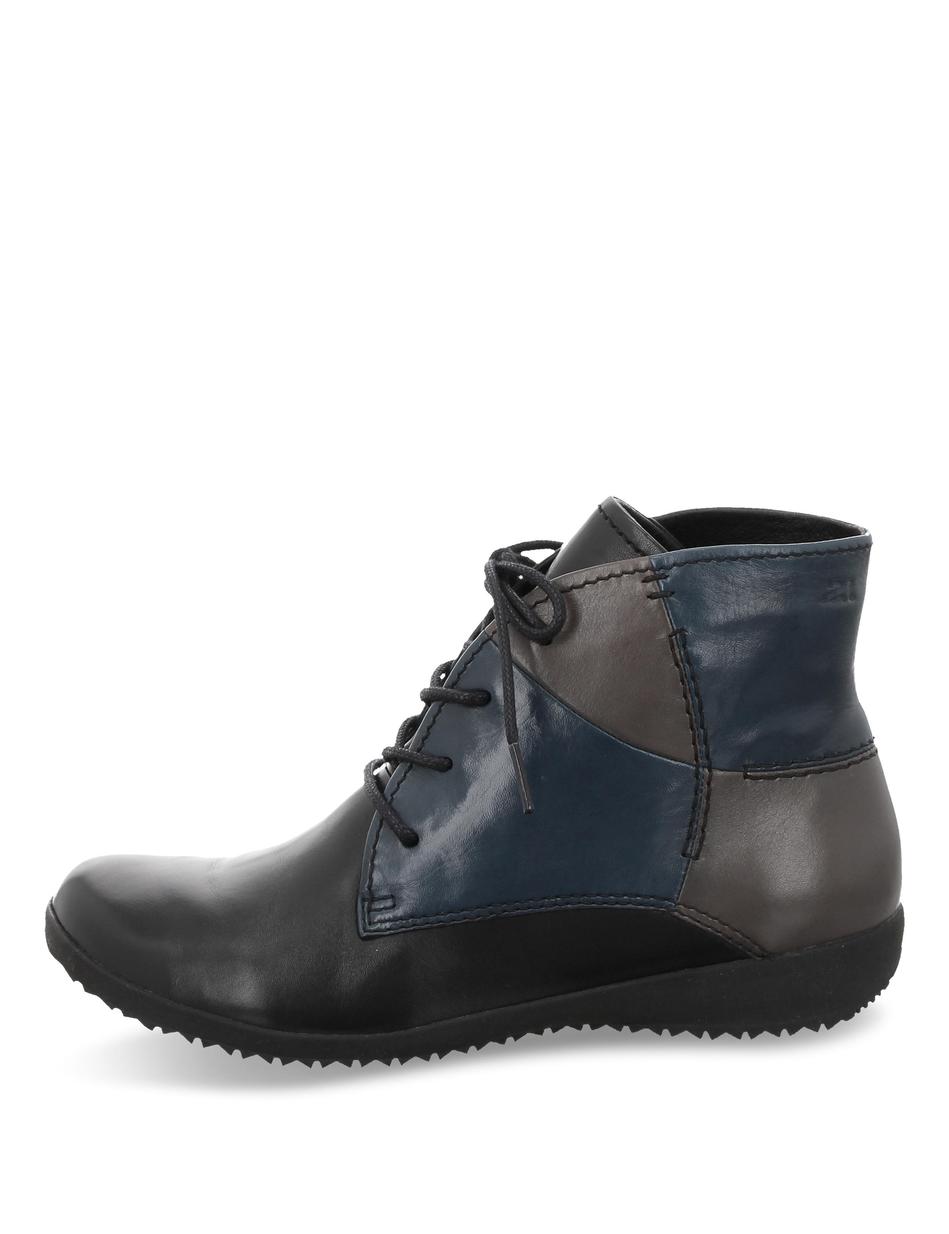Stiefelette Naly 43, schwarz-multi