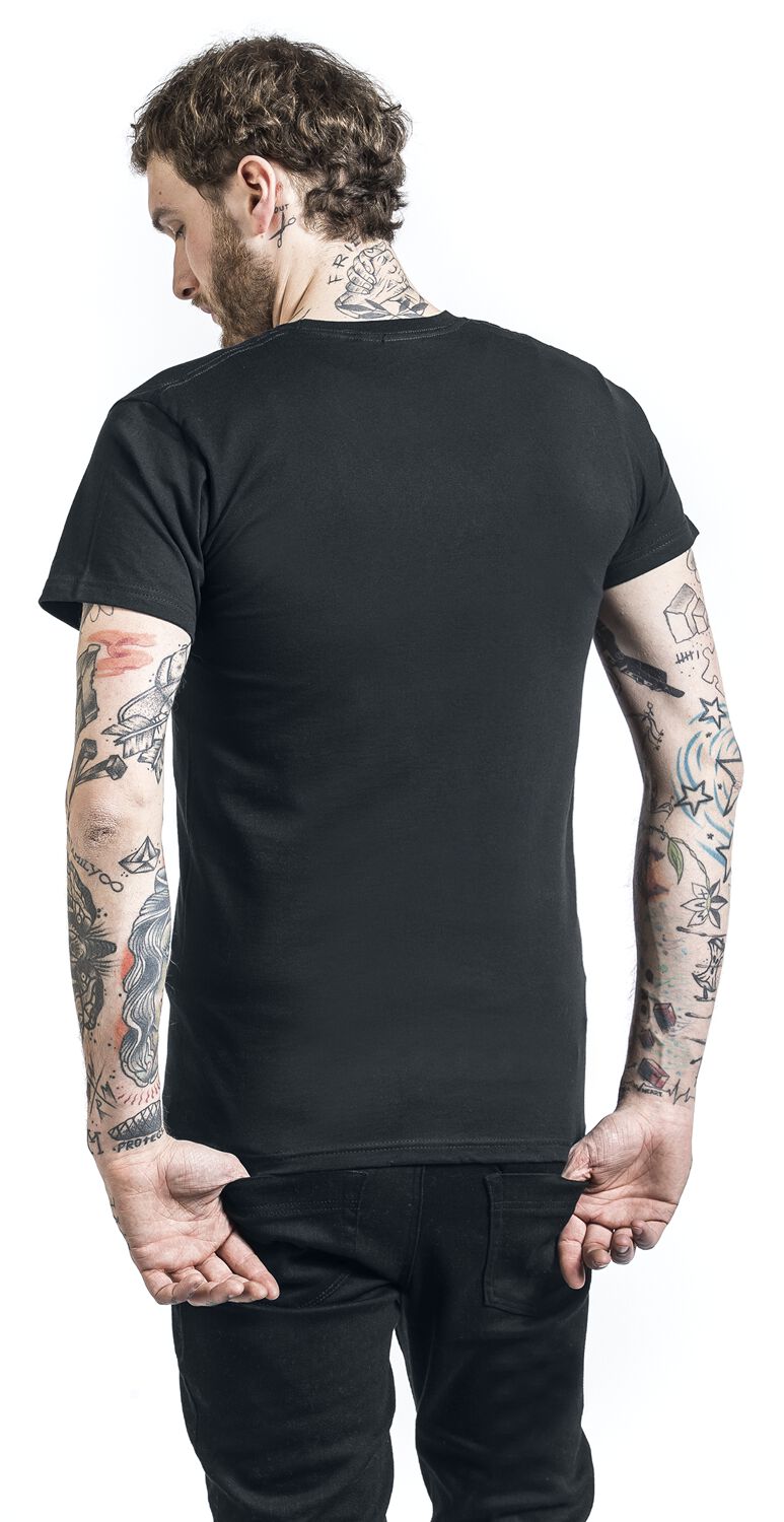 Black Is My Happy Colour | Slogans T-Shirt Manches courtes