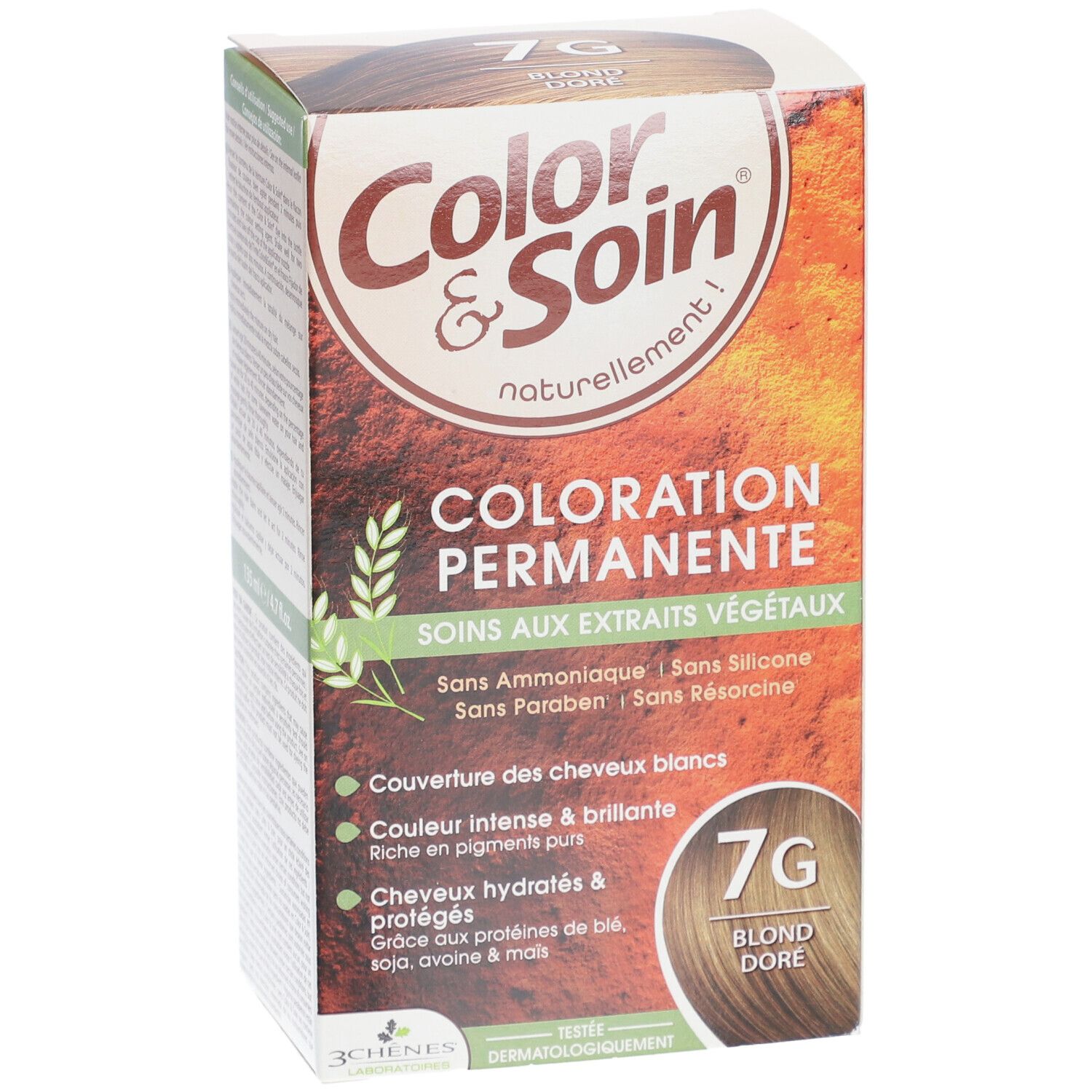 Les 3 Chênes Color & Soin Coloration 7G Goldblond