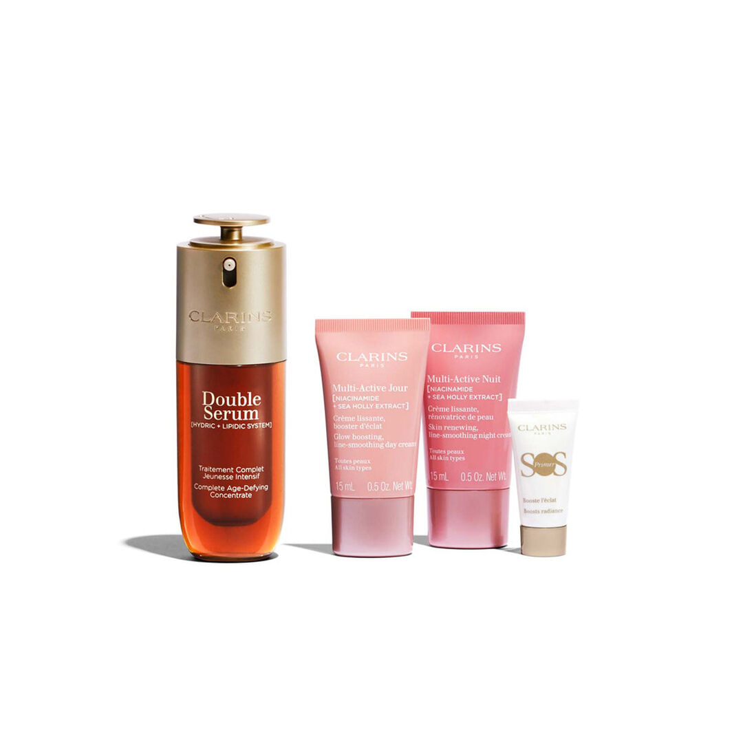 CLARINS TRATAMENTO Coffret Double Serum & Multi-Active - 1un
