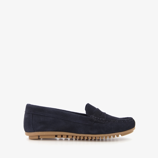 Hush Puppies dames mocassins blauw