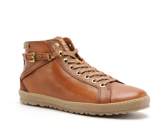 Pikolinos boots bottine plates femme lagos 9017312 marron
