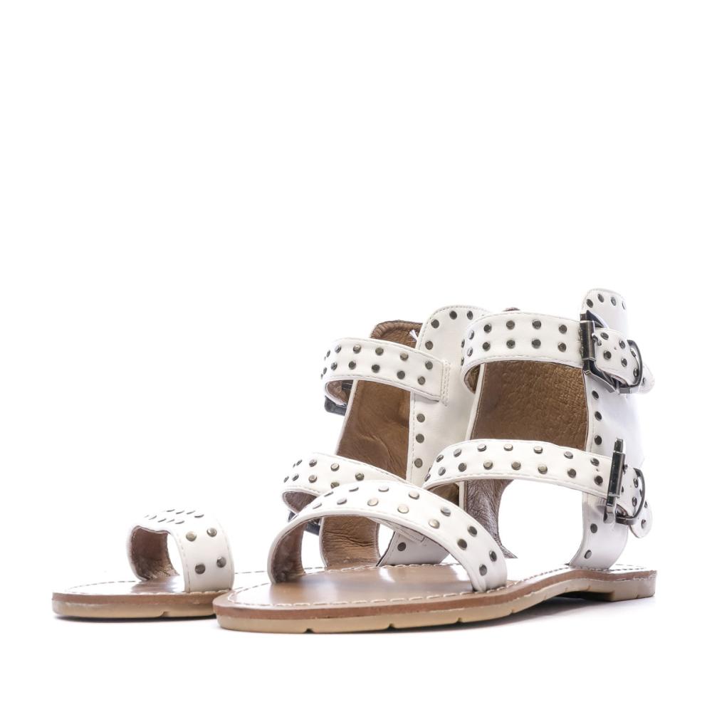 Chattawak Sandales Blanche Femme Chattawak Veronique