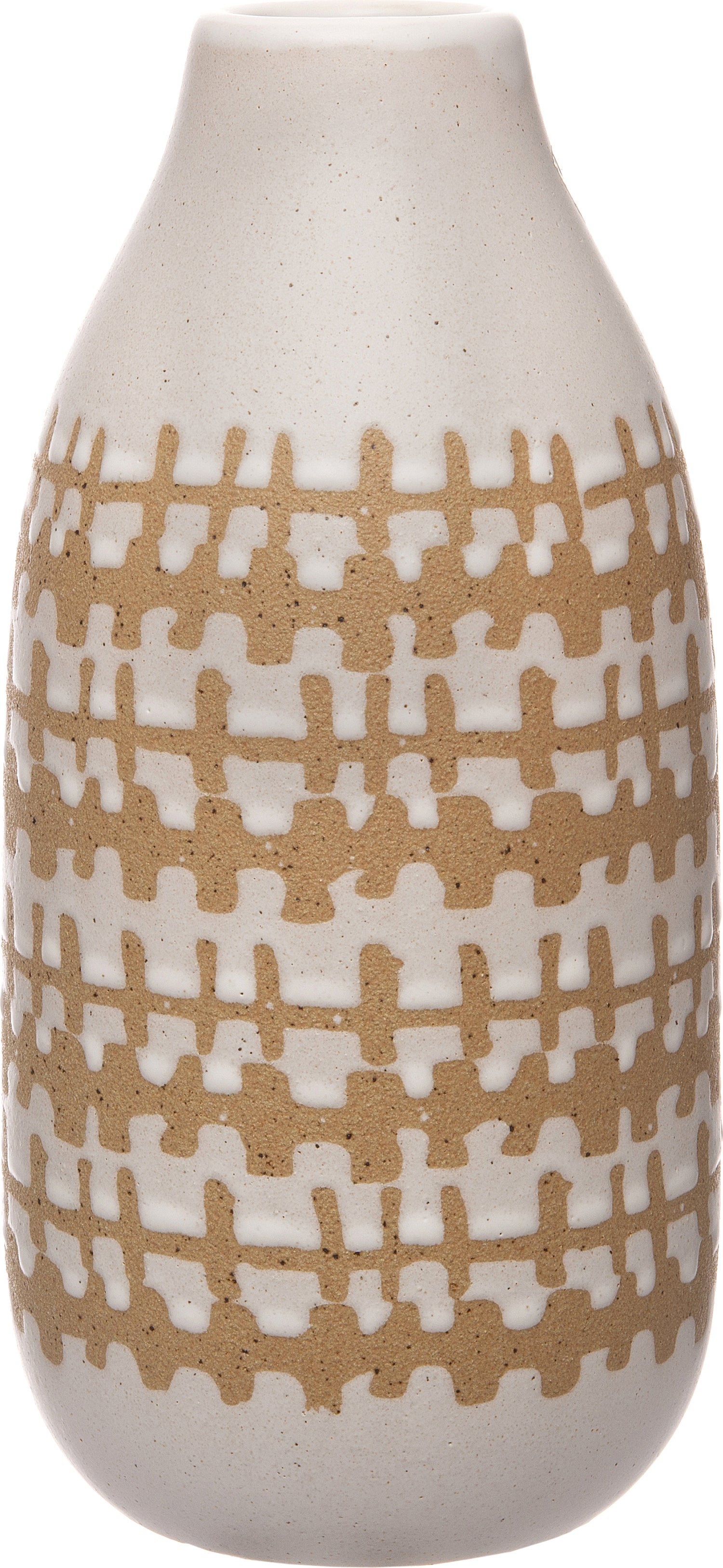 Intratuin vaas wit D 11,5 H 23,5 cm