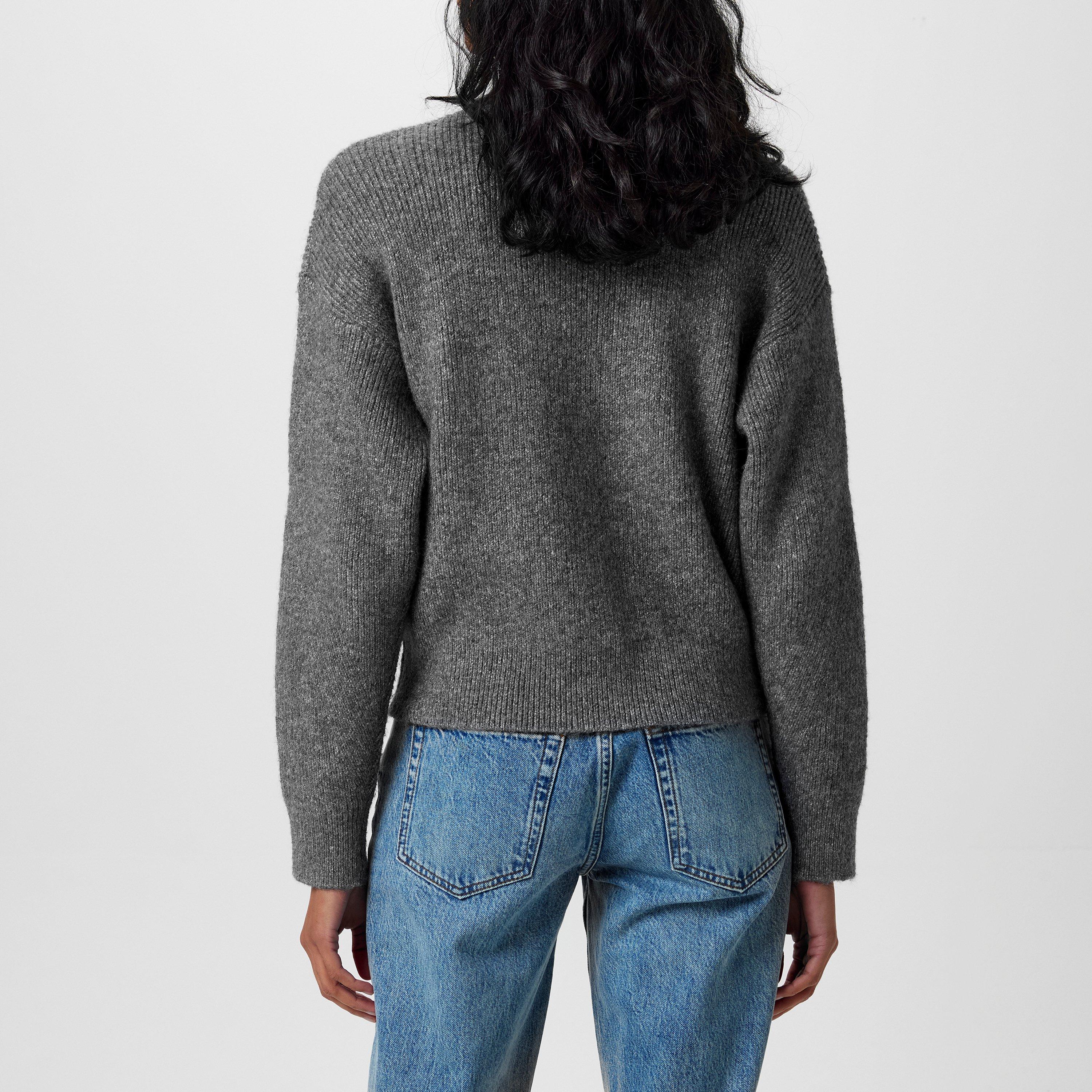 Jack Wills JW High Neck Zip Through Jumper