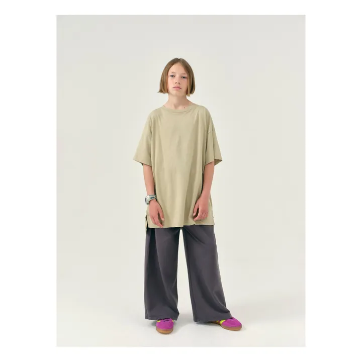 Main Story T-shirt Oversize Grenouille | Beige