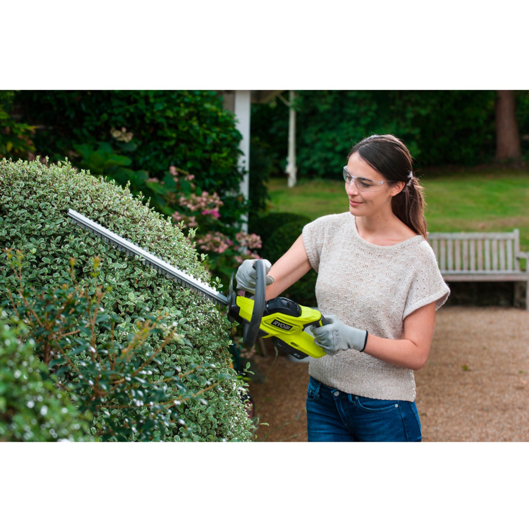 Ryobi Heckenschere ONE+ Akku-Heckenschere OHT1845, 18Volt