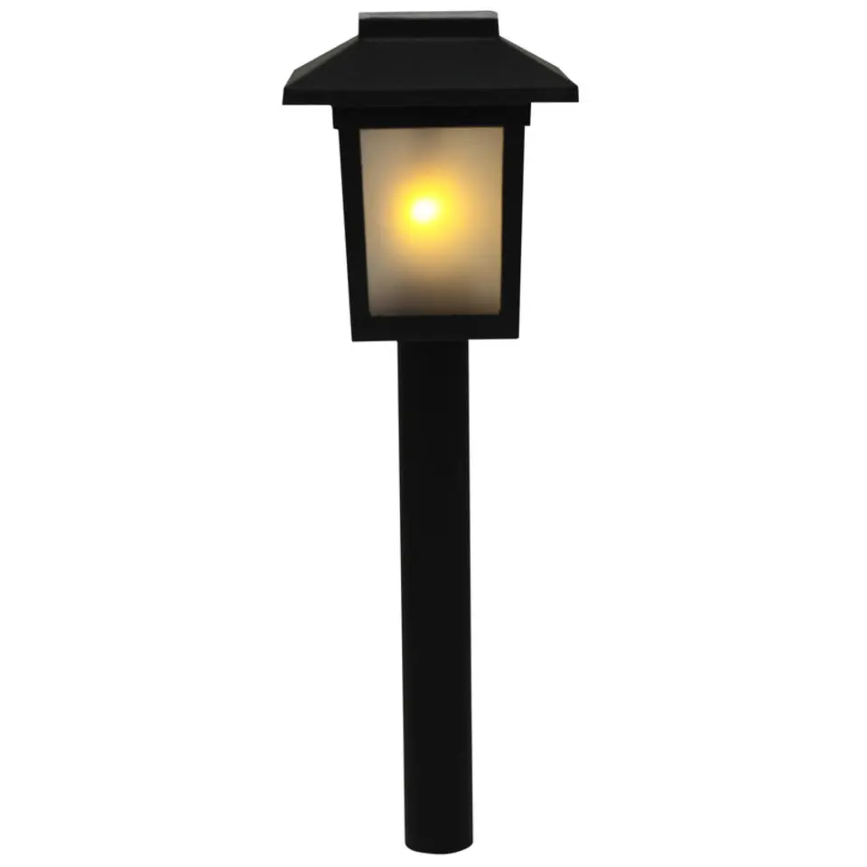 Ben Tools Prikspot - solar tuinverlichting - vlameffect - 34 cm