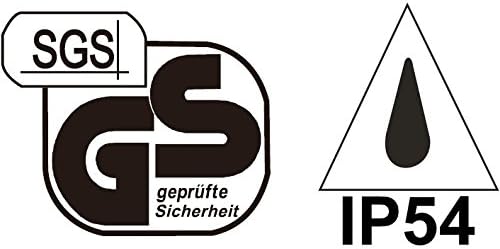 Aktobis Decken-Heizstrahler, Balkonheizer, Zeltheizer WDH-210S (Silbergrau + bis 2.100 Watt + Geringe Blendwirkung)
